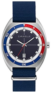 Bulova宝路华旗下，Caravelle 43B167 男士可乐圈时装腕表