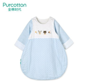 PurCotton 全棉时代 婴儿纱布侧开睡袋 49元包邮（需拼团）