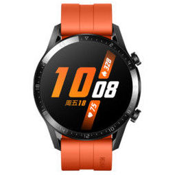 5日0点！HUAWEI 华为 WATCH GT 2 智能手表 运动版 46mm 赤霞橙