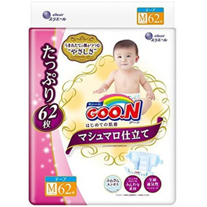 GOO.N 大王 天使系列 棉花糖纸尿裤 M62片 79.9元（需用券）
