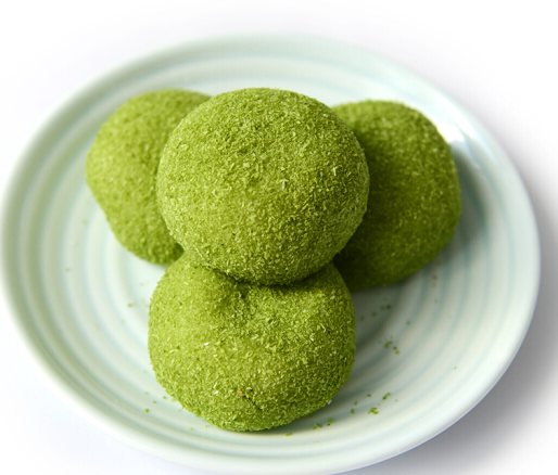 限地区亚洲之星洋风椰蓉抹茶大福20枚抹茶口味500g