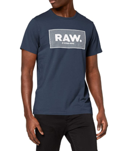 单件包邮！G-STAR RAW 2020夏季新品 男士Boxed印花短袖T恤 D16375