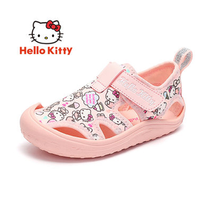 考拉海购黑卡会员： Hello Kitty 凯蒂猫 K0525903 女童凉鞋 71.04元包邮（需用码）