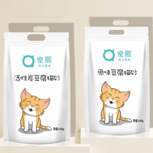 宠熙 原味豆腐猫砂 2.6公斤 16.9元包邮（需用券）