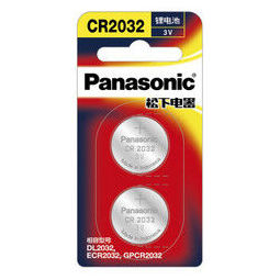 松下（Panasonic）CR2032进口纽扣电池3V 