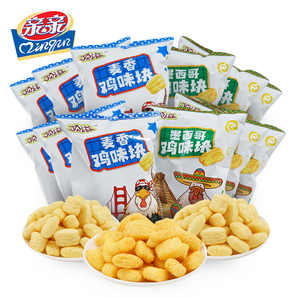  25日0点： Qinqin 亲亲 麦香鸡味块 105g*5袋 9.9元包邮（需用券）