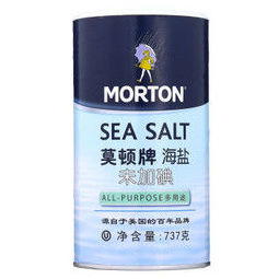MODUN 莫顿 未加碘 海盐 737g *7件