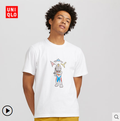 17日0点uniqlo优衣库425478ultraman中性款印花t恤39元