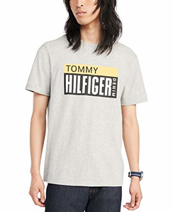 Tommy Hilfiger 男式纯棉短袖T恤