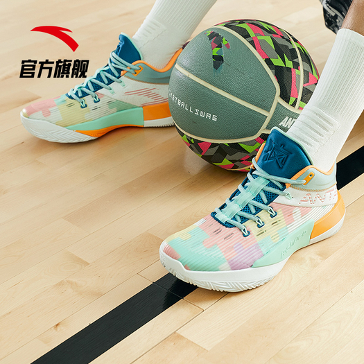 19日0点anta安踏要疯4之进击112031107男款篮球鞋248元包邮前200件