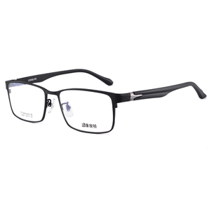康视顿 V8951  纯钛商务大框眼镜架+1.60防蓝光镜片*2片
