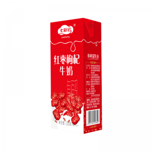 百亿补贴新希望早餐奶红枣枸杞牛奶200g12盒