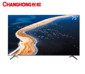 23日0点！CHANGHONG 长虹 75D4PS 4K 液晶电视 75英寸 3699元包邮（需用劵）