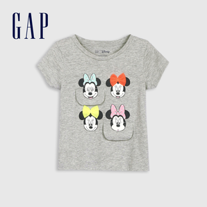 6日0点： Gap 盖璞 迪士尼联名 儿童纯棉T恤