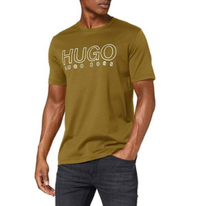 HUGO BOSS 雨果·博斯 男式纯棉印花T恤 50425774  含税到手约￥228