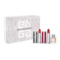 Givenchy 纪梵希 高定香榭天鹅绒唇膏套装（唇膏N306+N37+心无禁忌淡香水） 