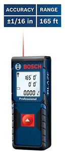 0税费！Bosch 博世 Blaze GLM165-10 红外线手持激光测距仪   