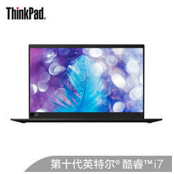 ThinkPad 联想 X1 Carbon 2020(39CD)英特尔酷睿十代i7 14英寸高性能笔记本电脑(i7 16G 1TSSD 4K)4G版 纹理黑