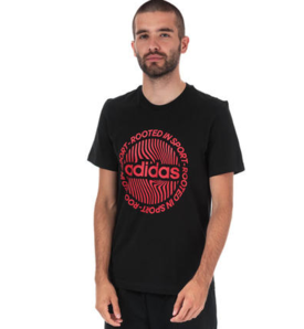 adidas 阿迪达斯 Circled Graphic 男士短袖T恤