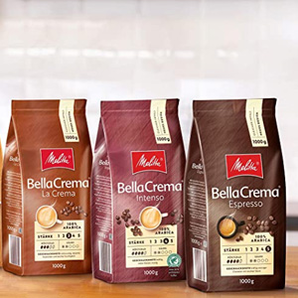 Melitta 美乐家 Bella Crema深度烘焙100%阿拉比卡咖啡豆1000g  含税到手约114元