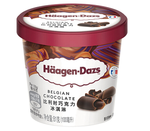 限地区！PLUS会员！Häagen·Dazs 哈根达斯 巧克力口味 冰淇淋 100ml