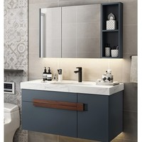 SHKL 心海伽蓝 WX814358-1 现代简约挂墙式浴室柜组合