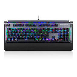 PLUS会员： MOTOSPEED 摩豹 CK98 RGB机械键盘 凯华Box轴
