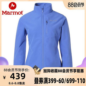 2020春季新款 Marmot 土拨鼠 H85932 女子M3软壳衣