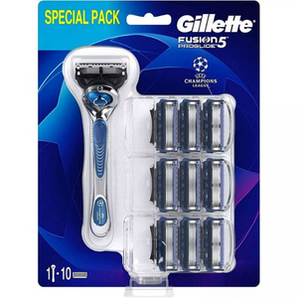 Gillette 吉列 Fusion5 ProGlide 锋隐致顺 男士剃刀套装（1刀架+10刀头） 含税到手约￥224