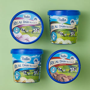 澳洲进口 Bulla 臻品系列 鲜奶冰激淋 1L*2桶  多口味可选