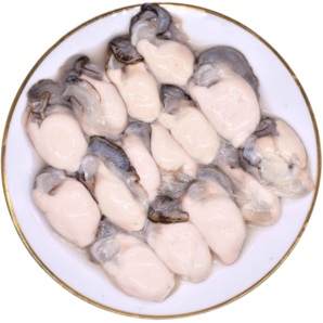 鲜佰客 新鲜冷冻生蚝肉 500g（1袋约40-50个） *5件