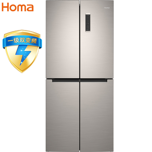 Homa 奥马 BCD-365WDK/B 星爵银 双变频 多门冰箱 365L 2099元包邮（晒单返200元）