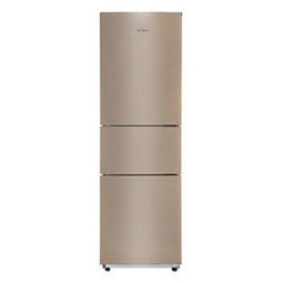 Midea 美的 BCD-213TM(E)阳光米 213升 分类保鲜 节能静音 三门三温式直冷冰箱家用冰箱