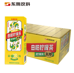 PLUS会员！ EASTROC 东鹏由柑柠檬茶 250ML*24盒 