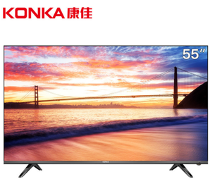KONKA 康佳 55V5 液晶电视 55英寸 1499元包邮（需19元定金，13日零点付尾款）