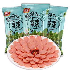 Shuanghui/双汇 辣藤椒风味火腿肠 320g*3袋 29.9元包邮（需用券）