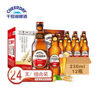 千岛湖啤酒 9°P精酿原浆啤酒 420ml*12瓶+ 230ml*12瓶