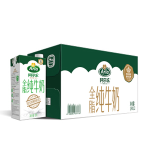 某东PLUS会员！ Arla 爱氏晨曦 全脂牛奶 1L*12盒