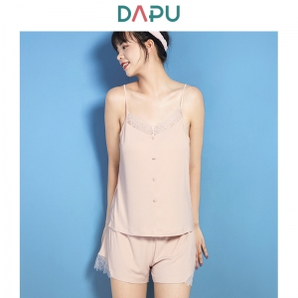 DAPU AE2F12216 女士吊带短裤家居服套装