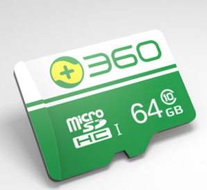 360 MicroSD内存卡/TF卡 标准版 64GB 13.9元包邮（需用券）