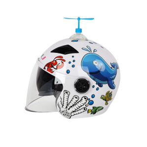 HNJ T68 儿童电动摩托车头盔