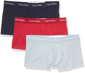 S码！Calvin Klein 卡尔文·克莱恩 男士弹力四角内裤3条装   含税到手约104元