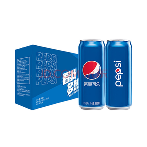 Pepsi 百事可乐 细长罐 汽水 碳酸饮料 330ml*15听 *5件 118.32元（双重优惠）