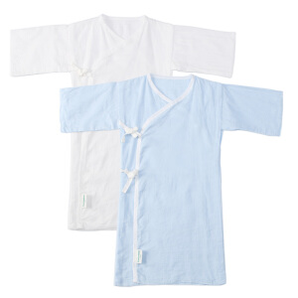 PLUS会员： PurCotton 全棉时代 长款纱布婴儿服礼盒装 2件装 