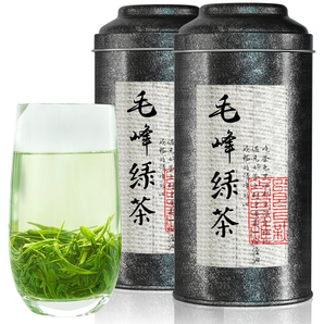 第一道飘雪 四川绿茶  125g*2罐