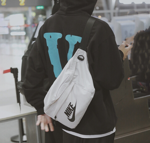 王一博同款nike耐克hippackba5751072男女通款单肩包