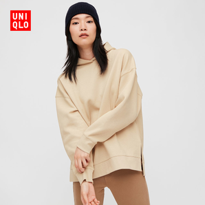 UNIQLO 优衣库 430991 女装 双面针织连帽卫衣(长袖) 