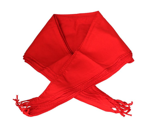 0.3元/条！底米 1.2米红领巾 5条 1.5元包邮（需用券）