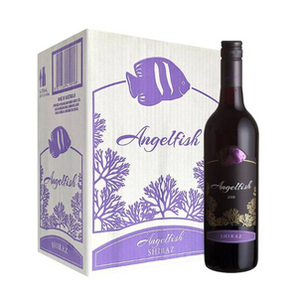 澳大利亚进口！Angelfish 天使鱼 签名版西拉红葡萄酒 750ml*6瓶整箱
