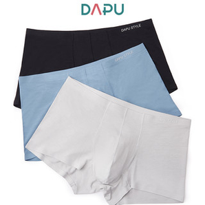 DAPU 大朴 D4N02101 一片式无痕男士内裤 3条装